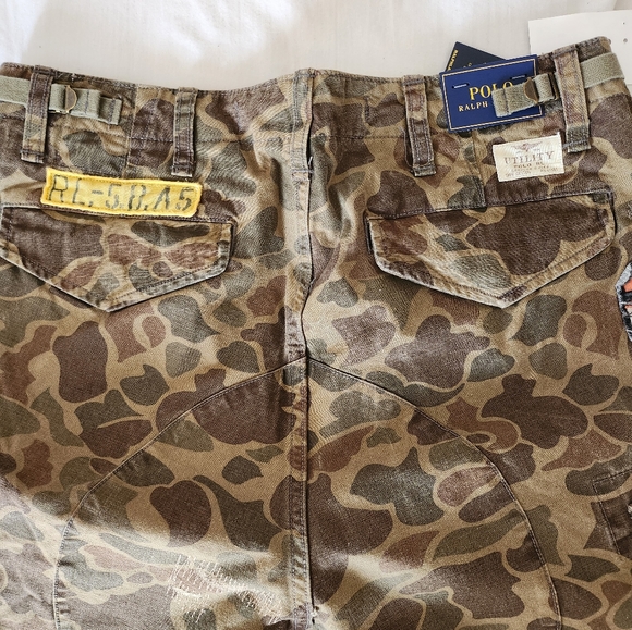 Polo Ralph Lauren Voyager Patchwork Camo Utility Cargo Pants. New with tags. - Picture 5 of 14